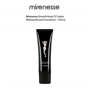 NEW MIRENESSE Smooth Nude High Cover Mousse Foundation VIENNA Full Size SOLD OUT